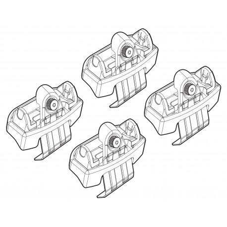 Nordrive kit attacchi barre portatutto cod 197