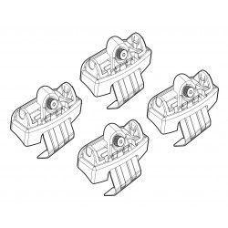 Nordrive kit attacchi barre portatutto cod 200