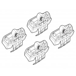 Nordrive kit attacchi barre portatutto cod 202