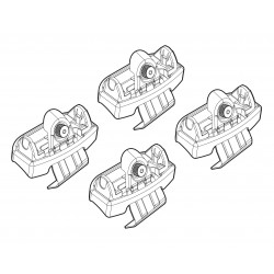 Nordrive kit attacchi barre portatutto cod 205