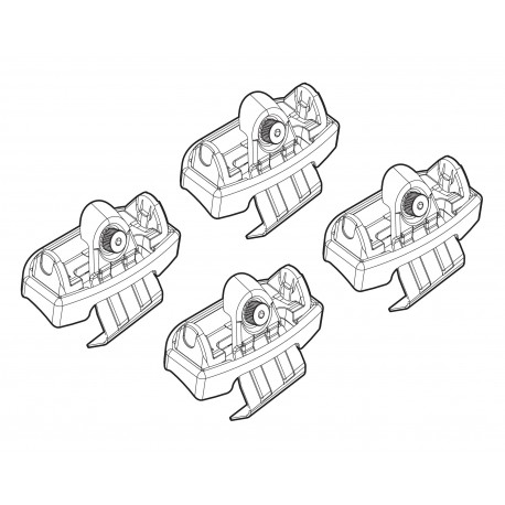 Nordrive kit attacchi barre portatutto cod 205