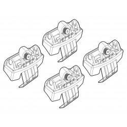 Nordrive kit attacchi barre portatutto cod 206