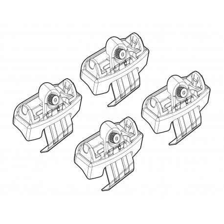 Nordrive kit attacchi barre portatutto cod 207