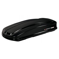 Box 530D box tetto in ABS 530 litri doppia apertura - nero lucido