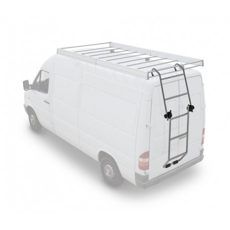 U-10 Scaletta ripieghevole in acciaio - 200 cm