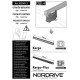 Nordrive Kit attacchi fix points per coppia barre portatutto codice N30012