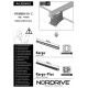 Nordrive Kit attacchi fix points per 3 barre portatutto codice N30063