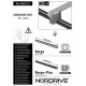 Nordrive Kit attacchi fix points per coppia barre portatutto codice N30112