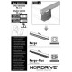 Nordrive Kit attacchi fix points per coppia barre portatutto codice N30282