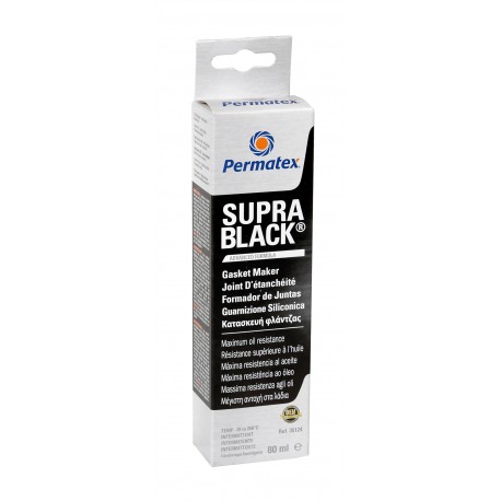 Supra Black Guarnizione siliconica rapida - 80 ml