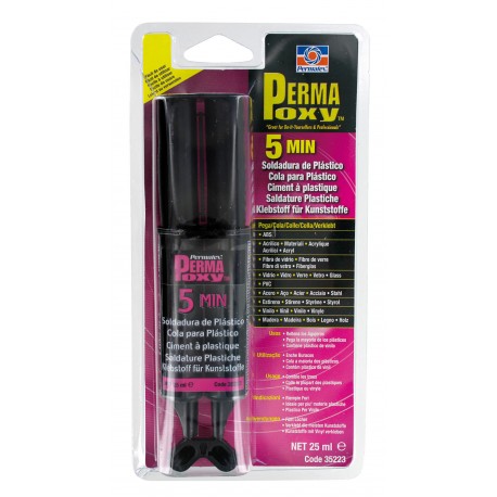 Permapoxy adesivo per plastica - 2x25 ml