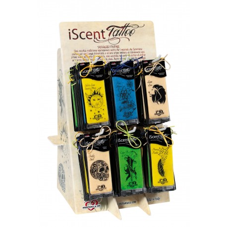 Iscent Tattoo deodorante - Espositore - 48 pz assortiti
