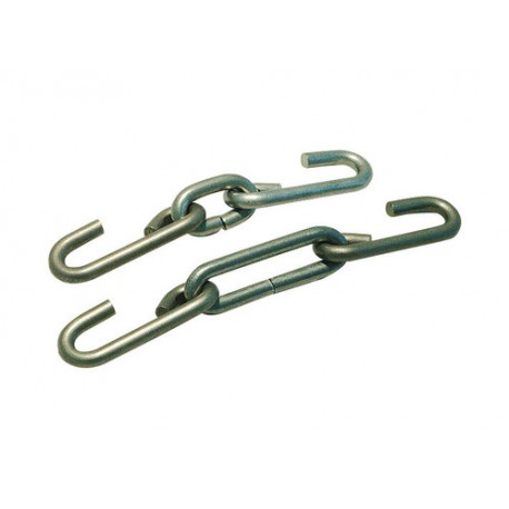 Kit 2 ganci doppi 80+100 mm