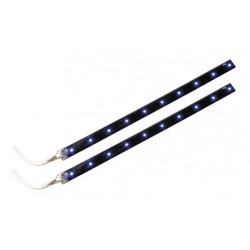 Twin Led-Bar 15 Led 12V - 2x40 cm - bianco