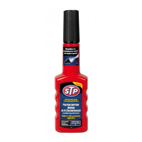 STP Pulitore iniettori benzina alto chilometraggio - 200 ml