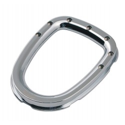 Cornice leva cambio E in lega di alluminio cromato