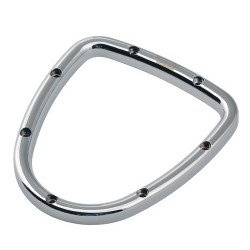 Cornice leva cambio H in lega di alluminio cromato