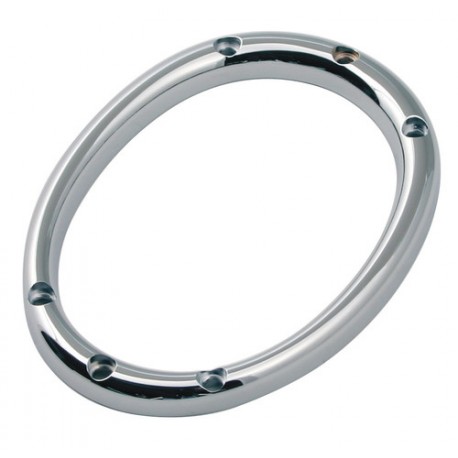 Cornice leva cambio U in lega di alluminio cromato