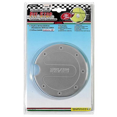 Copertura sportello tappo carburante in alluminio