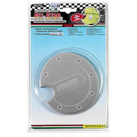 Copertura sportello tappo carburante in alluminio