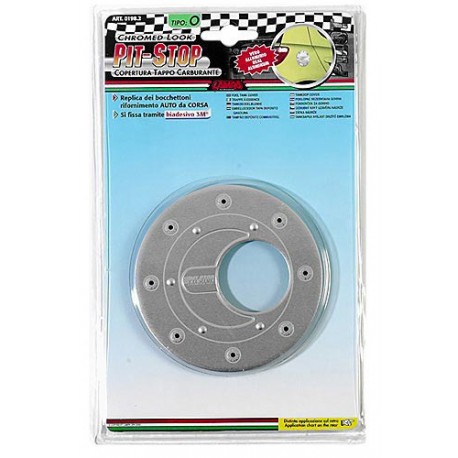 Copertura sportello tappo carburante in alluminio