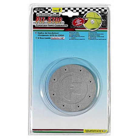 Copertura sportello tappo carburante in alluminio