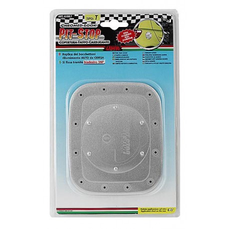 Copertura sportello tappo carburante in alluminio