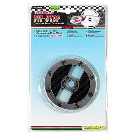 Copertura sportello tappo carburante in alluminio