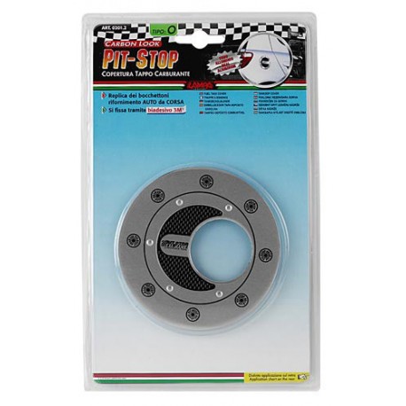 Copertura sportello tappo carburante in alluminio