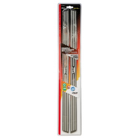 Profili battitacco in acciaio inox PB 5 625x32 cm