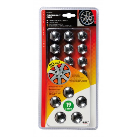 Kit 20 copribulloni diametro 19 mm