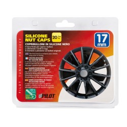 Copribulloni in silicone 20 pz - 17 mm