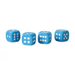 California Dices Azzurro Kit 4 Tappi coprivalvola