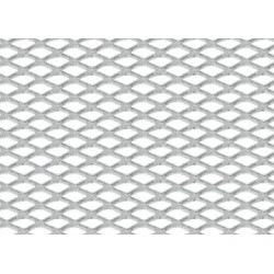 Griglia racing Rombo fine 2x4 mm 100x33 cm satinato