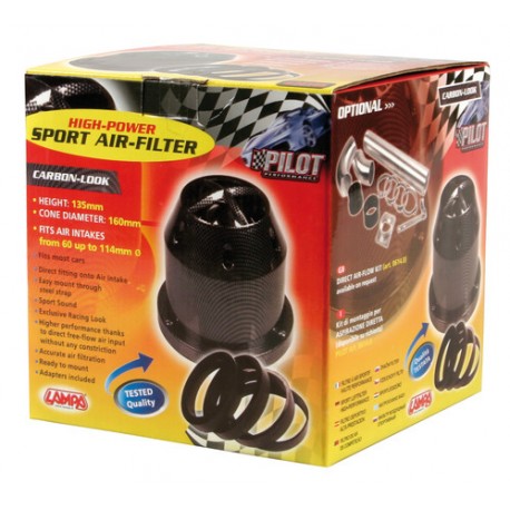 Filtro aria Carbon look