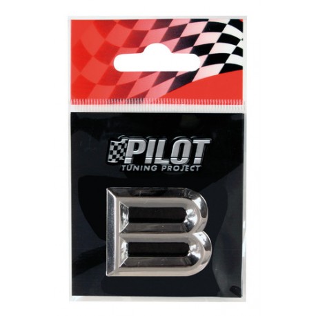 Scritta 3D 26 mm lettera B