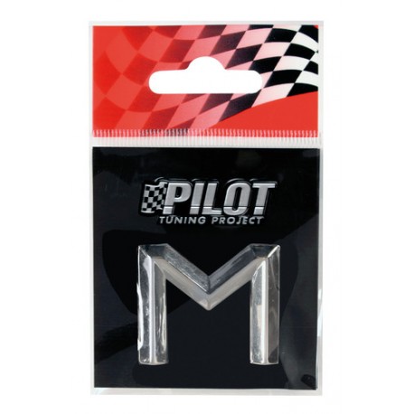 Scritta 3D 26 mm lettera M