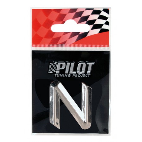 Scritta 3D 26 mm lettera N