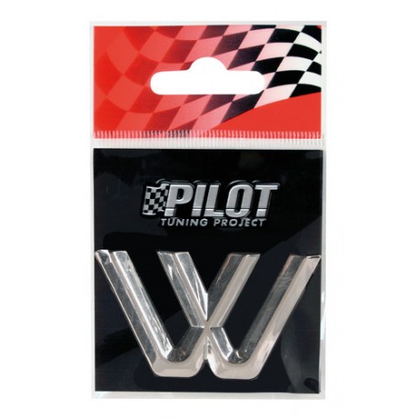 Scritta 3D 26 mm lettera W