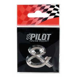 Scritta 3D 26 mm simbolo &