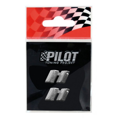 Scritta 3D 26 mm simbolo Virgolette