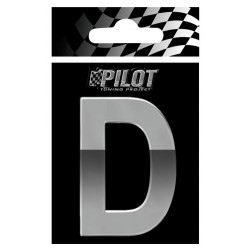 Scritta 3D 70 mm lettera D