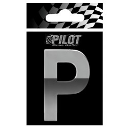 Scritta 3D 70 mm lettera P