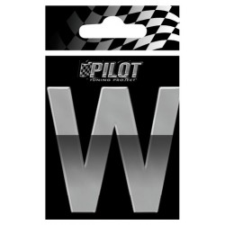 Scritta 3D 70 mm lettera W