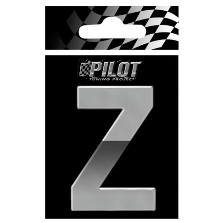 Scritta 3D 70 mm lettera Z