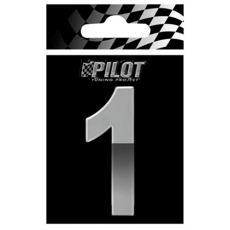 Scritta 3D 70 mm lettera 1