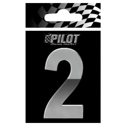 Scritta 3D 70 mm lettera 2