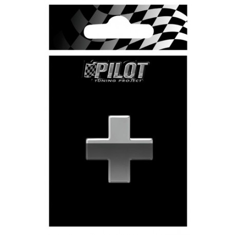 Scritta 3D 70 mm simbolo +