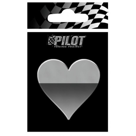 Scritta 3D 70 mm simbolo Cuore