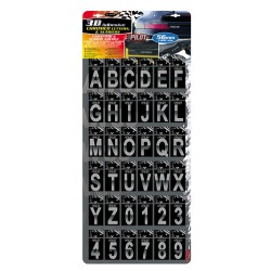 3D Letters Espositore da 180 pezzi Type 5